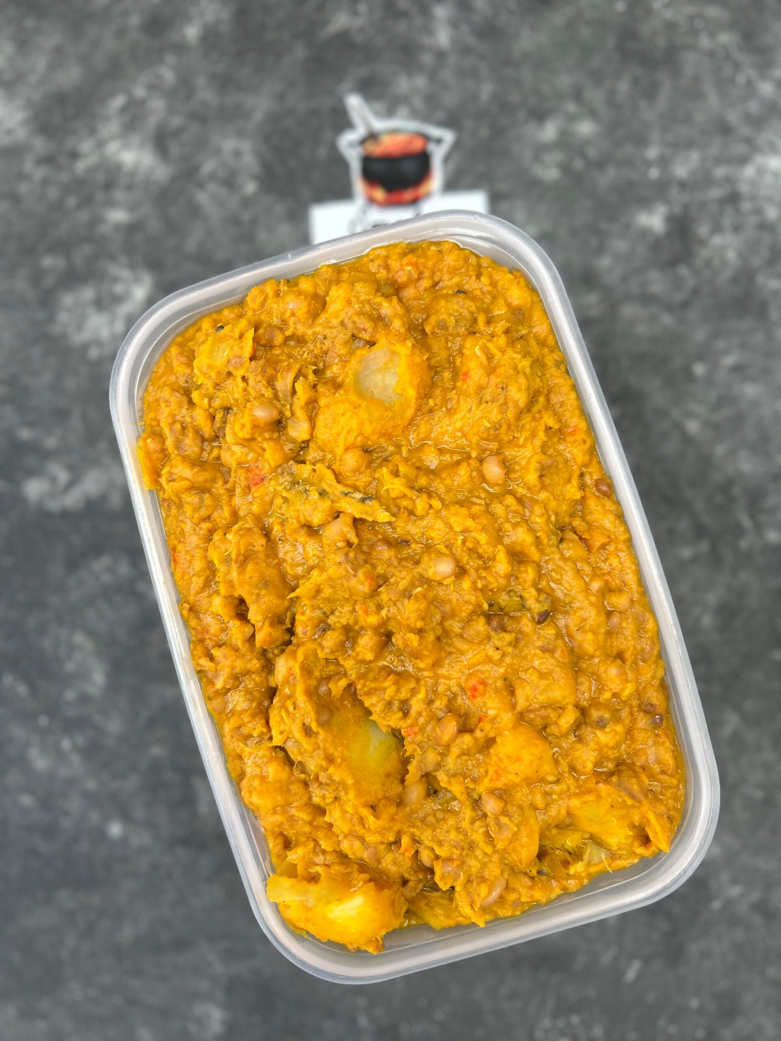 Beans & Sweet Potato Porridge Bowl