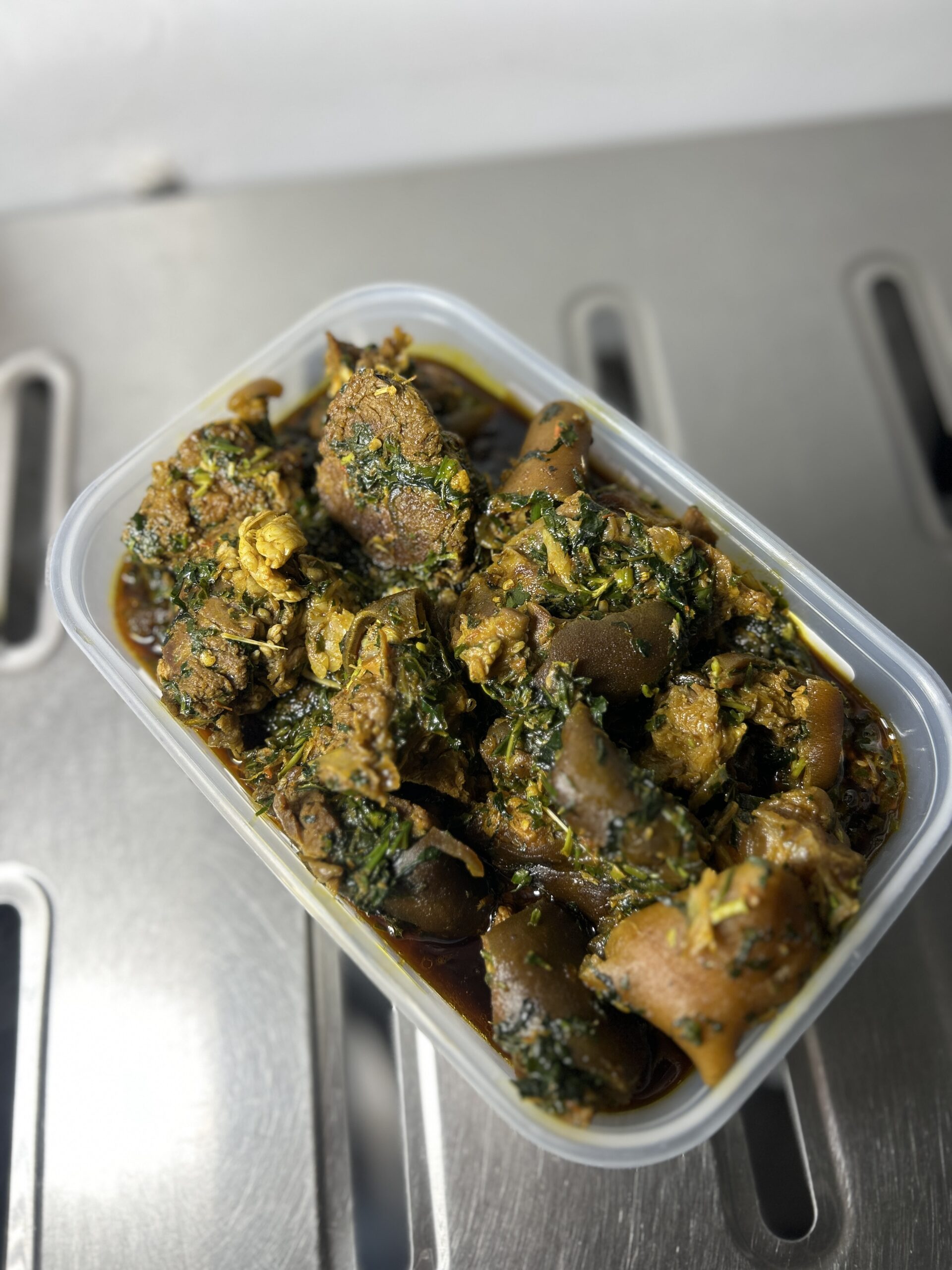 Edikan Ikong Soup Bowl