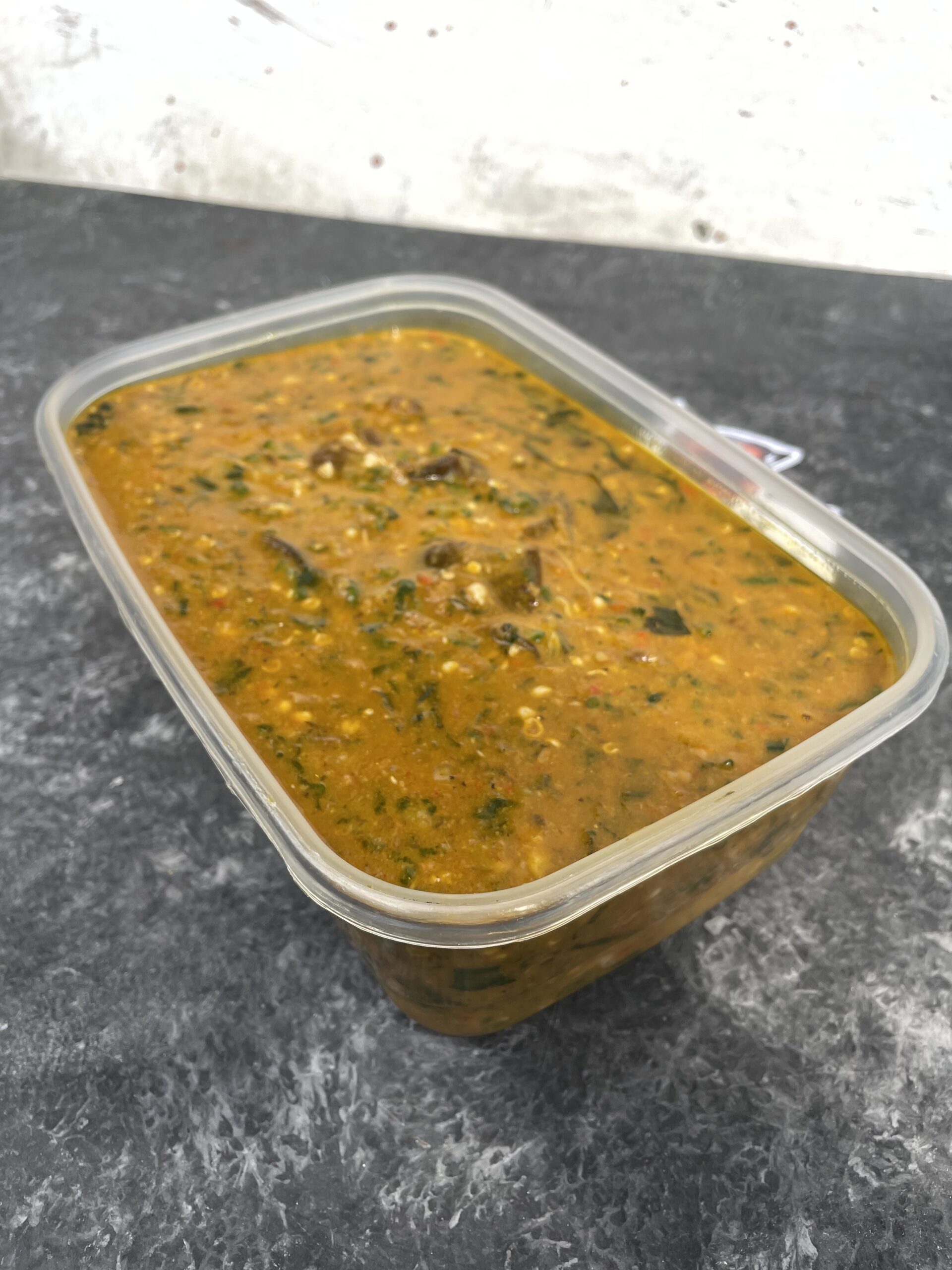 Ogbono Soup Bowl