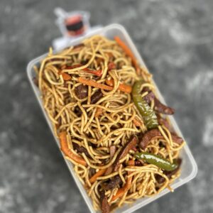 Stir-fry Spaghetti Bowl