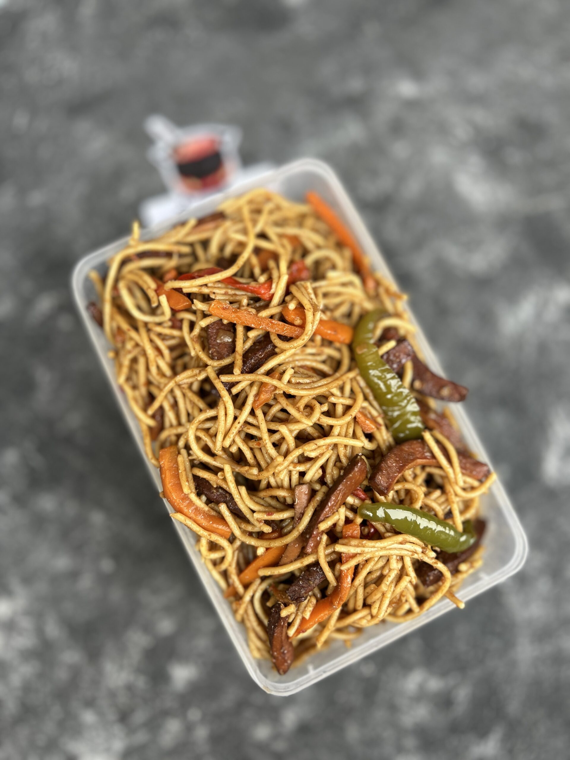 Stir-fry Spaghetti Bowl