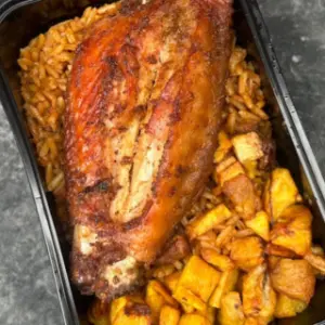 Tasty Jollof Rice Bowl