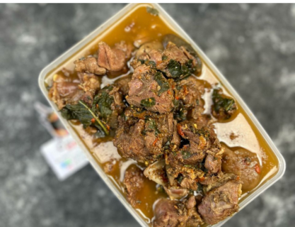 Goatmeat Peppersoup Bowl