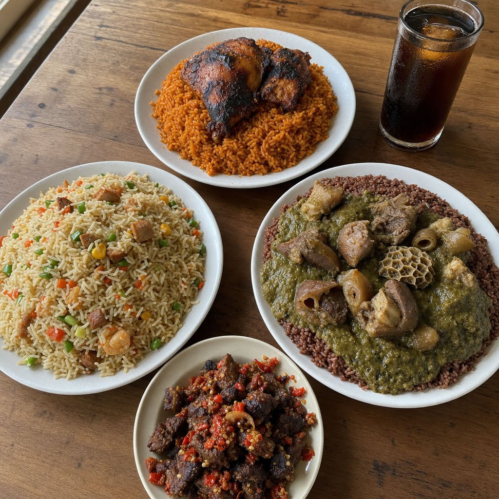 Order from smokey jollof