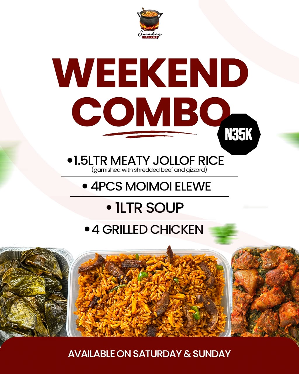 Weekend Combo